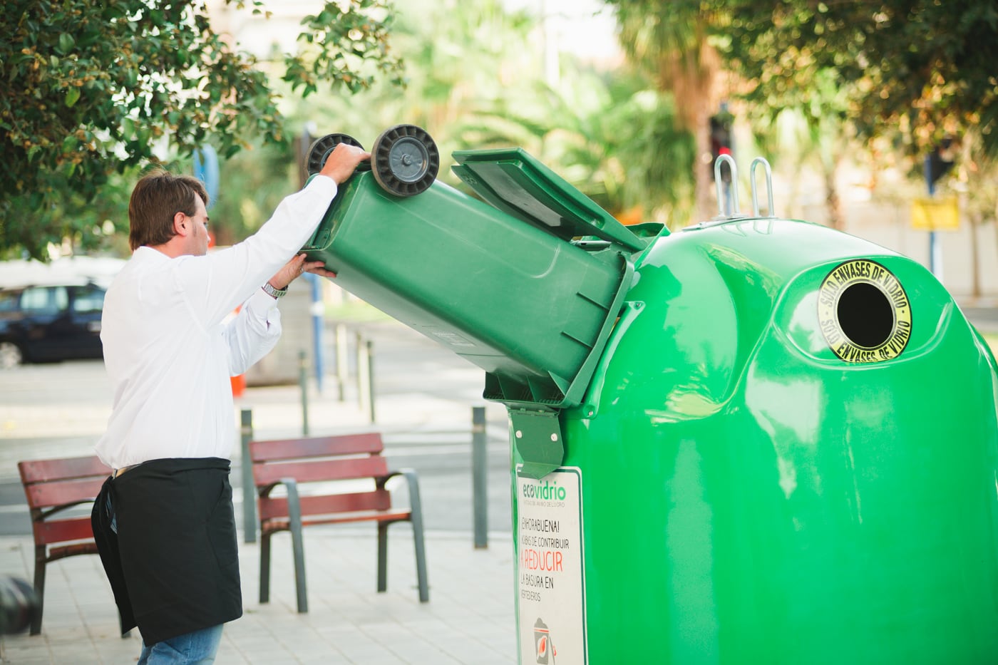 El hábito de reciclar envases  de vidrio se consolida en España