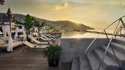 Recreación del futuro hotel de Barceló en el centro histórico de Funchal (Madeira)