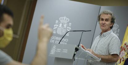 El director del Centro de Coordinación de Alertas y Emergencias Sanitarias (CCAES), Fernando Simón.