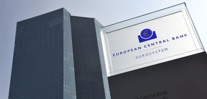 Sede del Banco Central Europeo en Fráncfort del Meno, Alemania.