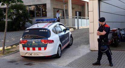 Els Mossos en una imatge d'arxiu.