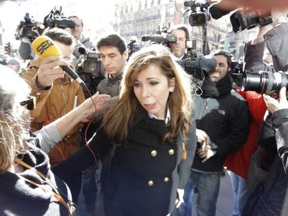 La presidenta del PP catalán, Alicia Sánchez-Camacho, en uja foto de archivo.