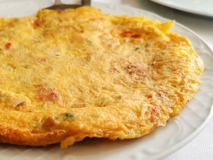 La tortilla de longueiróns de Casa Lestón