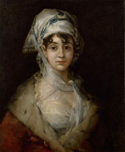 Retrato de la actriz Antonia Zárate realizado entre 1810-1811 por Francisco José de Goya y Lucientes (1746–1828)