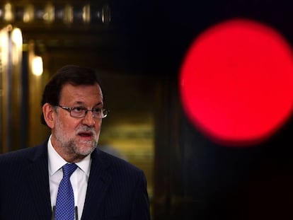 El presidente en funciones, Mariano Rajoy, el pasado 3 de agosto.  
