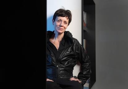 La escritora argentina María Sonia Cristoff, en Madrid en marzo.