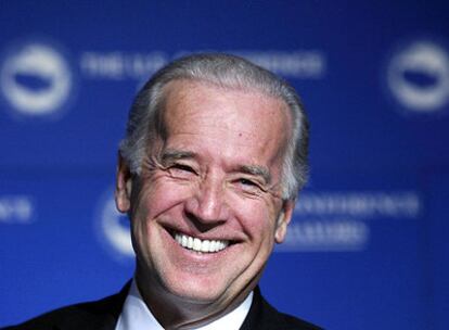 Joe Biden, en un acto del Partido Demócrata celebrado en Washington en enero de 2007.