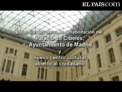 El palacio de Cibeles por dentro