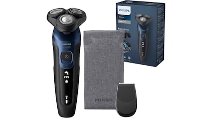 View of the electric razor on sale on Amazon.