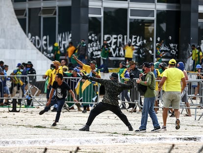 Asalto al Congreso en Brasil