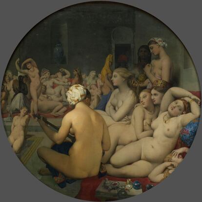 Óleo sobre lienzo adherido a tabla, 1862. Fue donado por la Sociedad de Amigos del Louvre en 1911.
