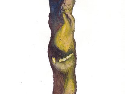 Caricatura de Ahmadineyad