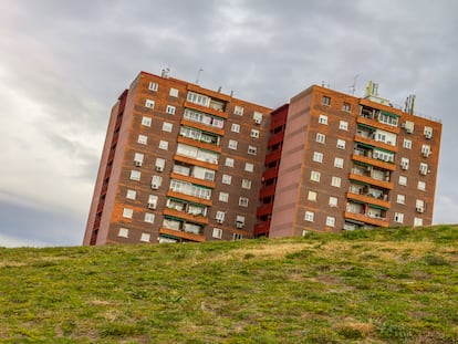 Bloque de viviendas en Madrid.