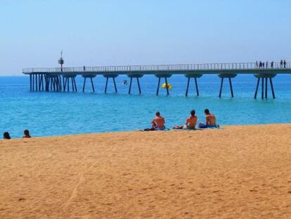 El Pont del Petroli de Badalona.