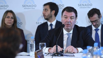 Ariel Lijo en el Senado, en una fotografía de archivo.