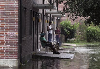 Vecinos de New Bern, en Carolina del Norte.