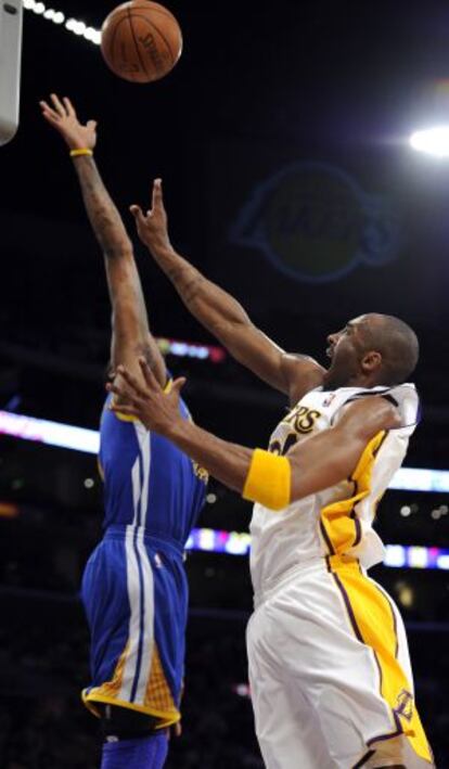 Kobe Bryant durante el partido.