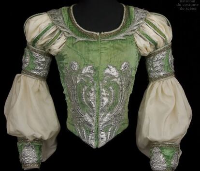 Parte del traje de Romeo utilizado por Nureyev para el ballet 'Romeo y Julieta'