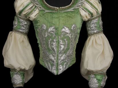 Parte del traje de Romeo utilizado por Nureyev para el ballet 'Romeo y Julieta'