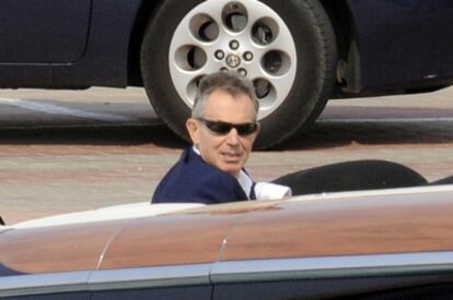 El ex primer ministro británico Tony Blair en un viaje reciente.
