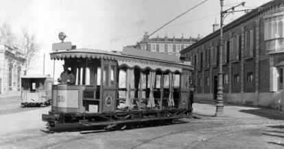 El primer tranv&iacute;a de Bilbao lo puso en funcionamiento Siemens.