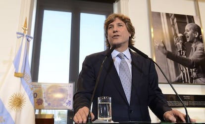 El Vicepresidente argentino Amado Boudou.