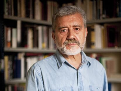Gonzalo Pontón, en su casa de Barcelona.