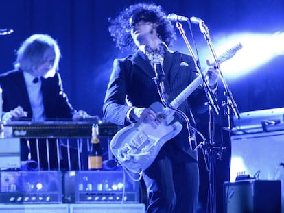 Jack White, en un concierto en Manchester (Tennessee) el 14 de junio.