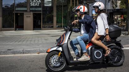 Servicio de motosharing de Seat.