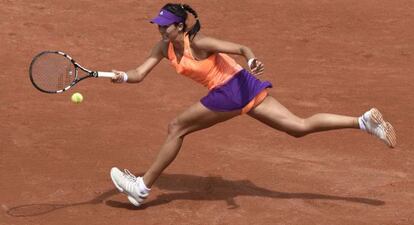 Garbi&ntilde;e Muguruza, ante Serena Williams