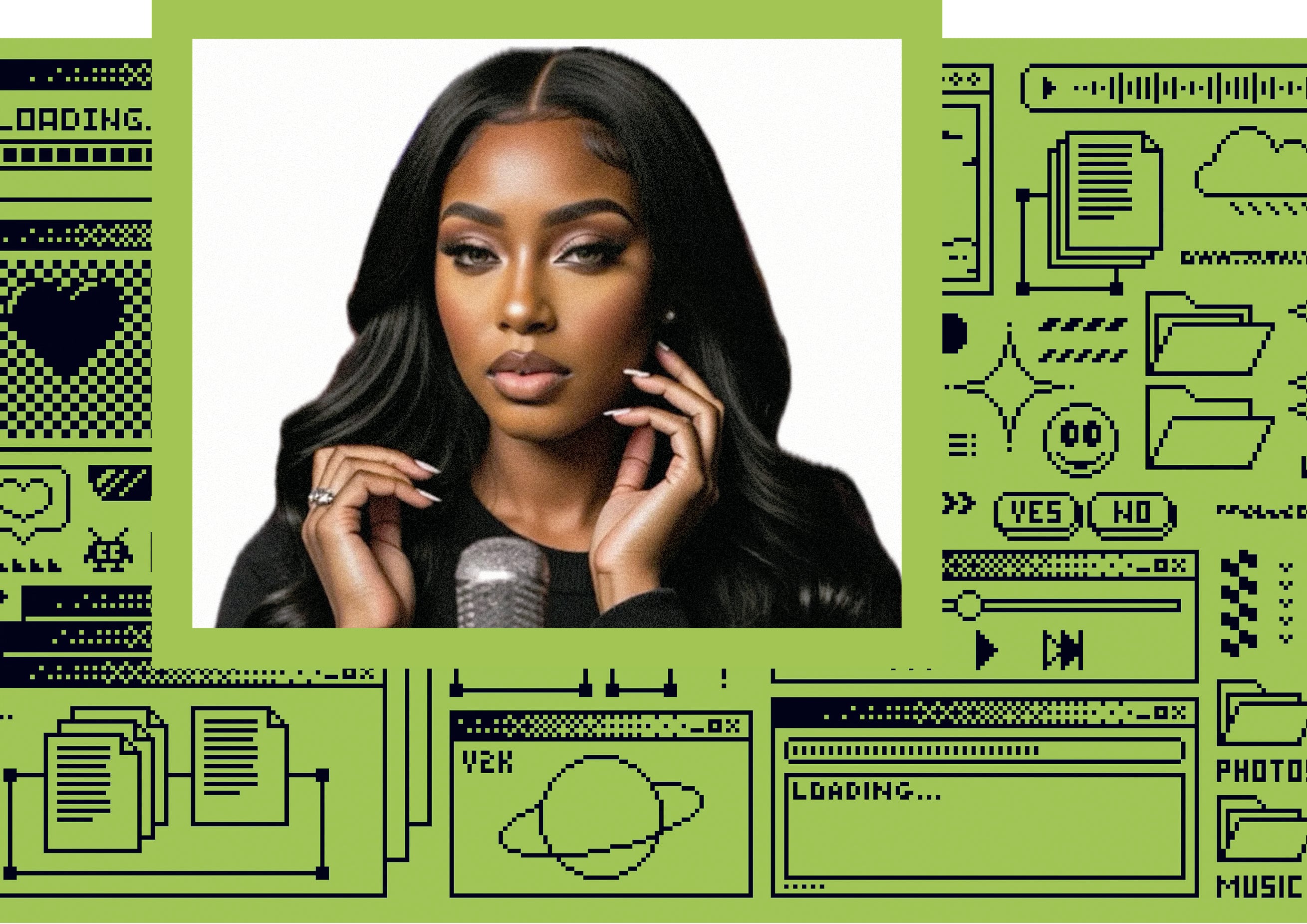 Xania Monet canta, pero no existe: por qué a más de un millón de oyentes les da igual