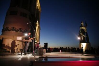 Jazz en la azotea del Círculo de Bellas Artes de Madrid.