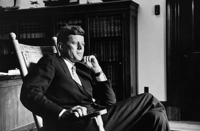 O ex-presidente dos EUA John F. Kennedy.