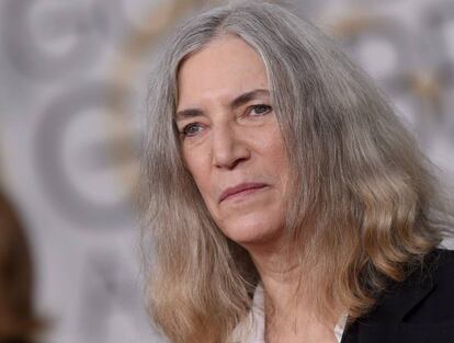 Patti Smith en la entrega de los Golden Globe Awards.