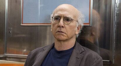 Larry David, en una secuencia de 'Curb Your Enthusiasm'.