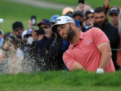 Jon Rahm, este domingo en Torrey Pines.