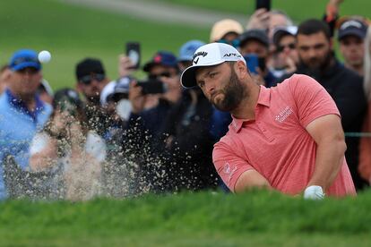 Jon Rahm, este domingo en Torrey Pines.