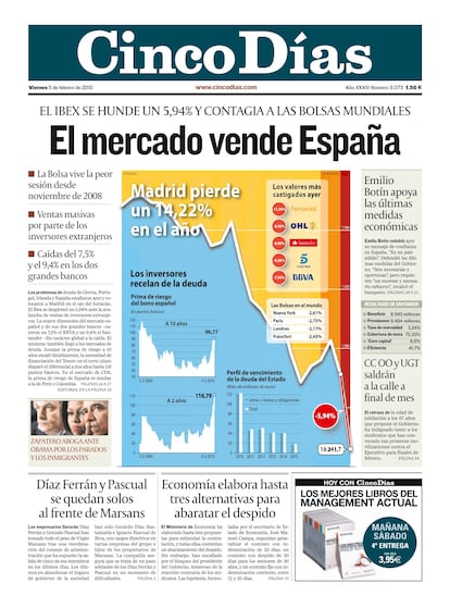 2010: acoso de los mercados. La crisis financiera pone el foco en el euro. Los mercados desviaron su atención a los Estados altamente endeudados por la subida del gasto generado por la crisis económica y bancaria, poniendo precio a cada uno de los bonos soberanos y abriendo desconocidas primas de riesgo en las economías más débiles.