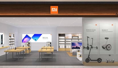 Tienda física de Xiaomi