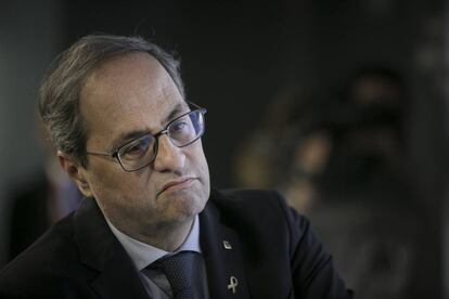 Catalan premier Quim Torra.