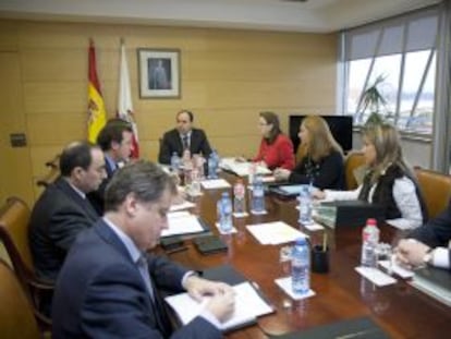 El Consejo de Gobierno de Cantabria en el que se aprobó el Plan de Sostenibilidad de la Administración regional.