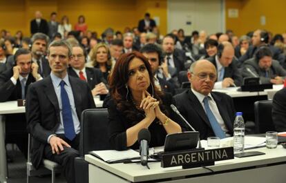 Fernández, en la reunión del Comité de Descolonización de la ONU.