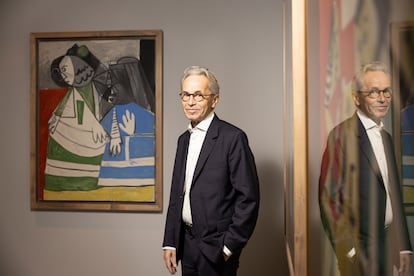 Emmanuel Eguigon, director del Museo Picasso de Barcelona, fotografiado en una de las salas del centro el pasado 19 de diciembre.