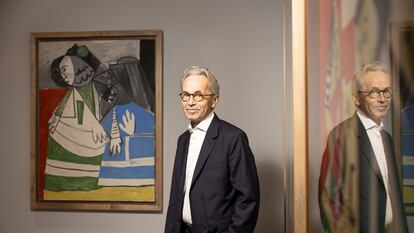 Emmanuel Eguigon, director del Museo Picasso de Barcelona, fotografiado en una de las salas del centro el pasado 19 de diciembre.