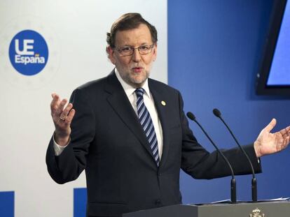 El president del Govern i del PP, Mariano Rajoy.
