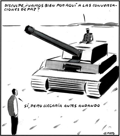 Viñeta de El Roto del 9 de febrero de 2022