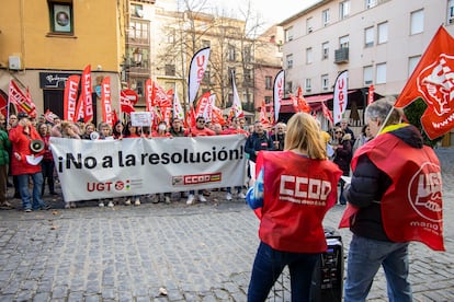 Los sindicatos ante el Parlamento de la Rioja para que las residencias no queden impunes si incumplen con la ratio de personal.