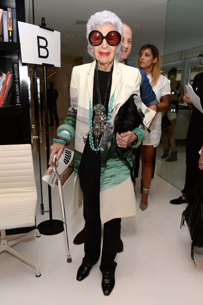 iris Apfel.