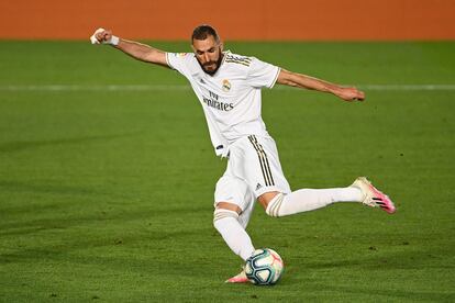 Karim Benzema, durante ekl