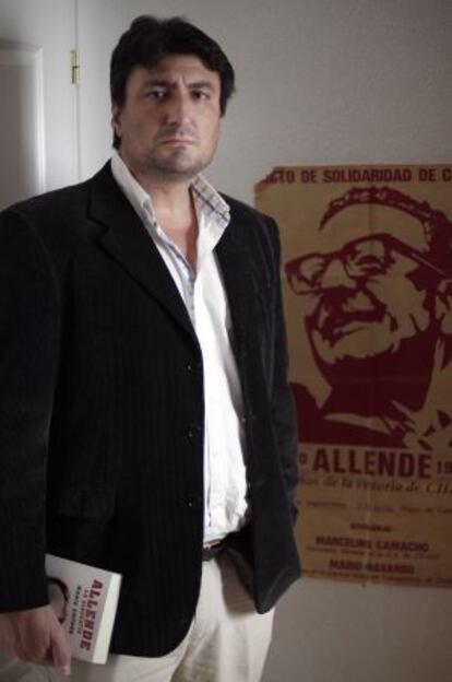 Mario Amoros, historiador, autor de 'Allende, la biografía'.